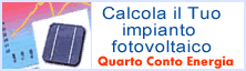 Calcola il tuo impianto Fotovoltaico con il simulatore fotovoltaico.