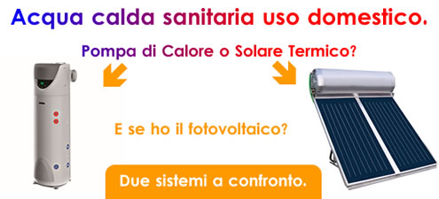 Confronto tra solare termico e sistema a pompa di calore per la ... Riscaldamento con fotovoltaico e pompa di calore