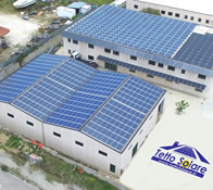 Impianto fotovoltaico integrato