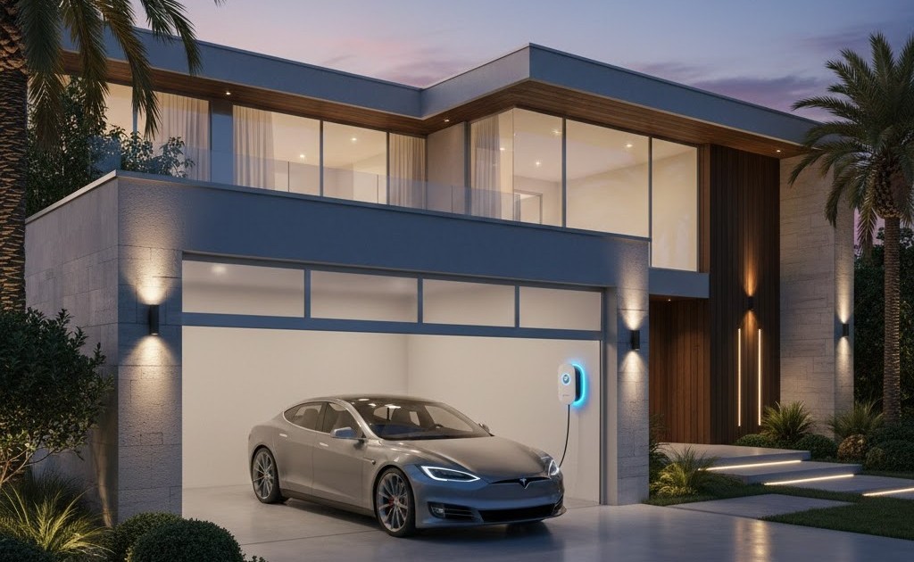 Colonnina di ricarica auto elettrica